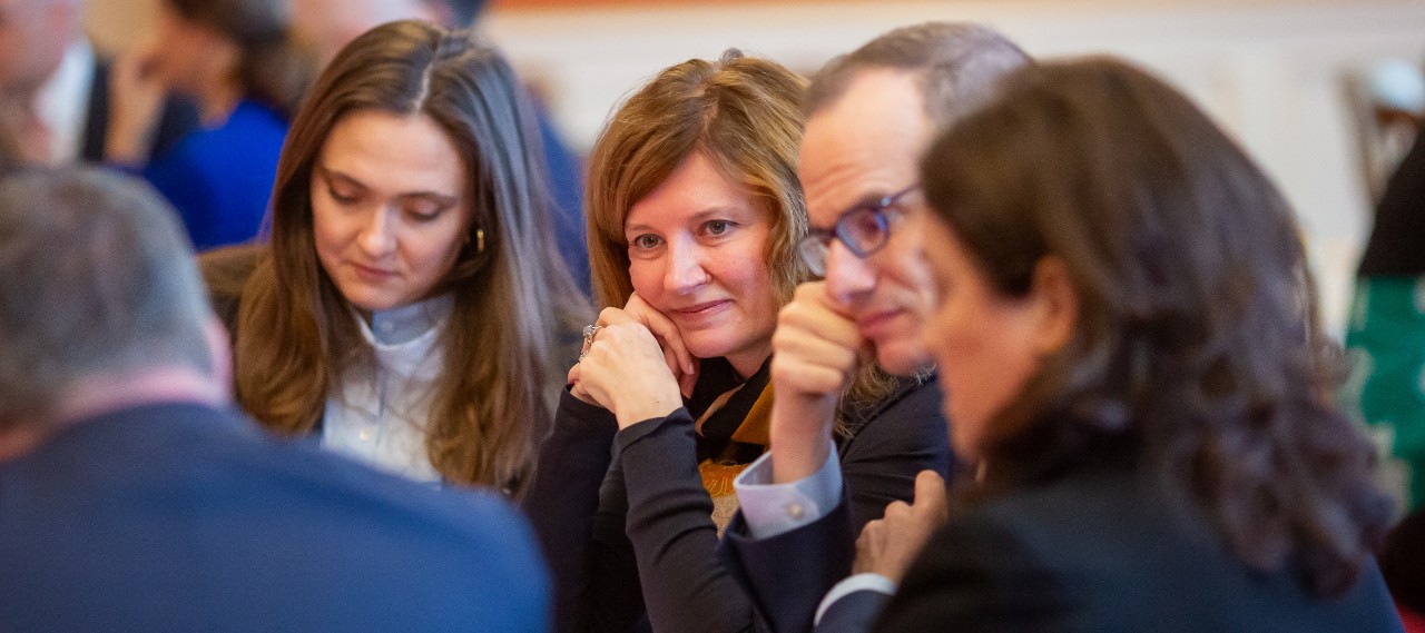 LONDON - UK- 29th Nov 2023. A4S, Accounting For Sustainability host a round table and panel discussion day at St James’s Palace, London.Photo by Ian Jones 