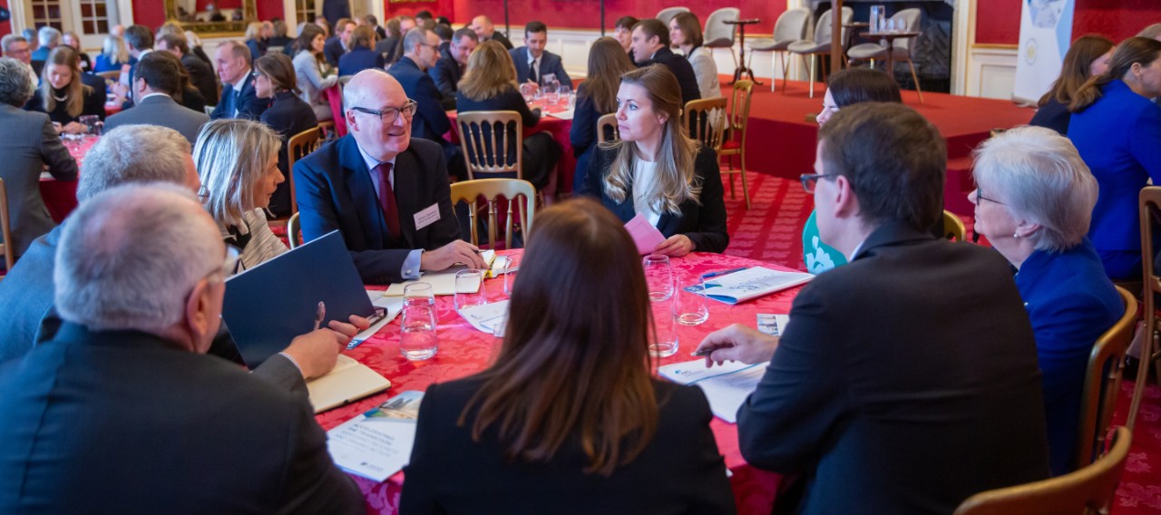 LONDON - UK- 29th Nov 2023. A4S, Accounting For Sustainability host a round table and panel discussion day at St James’s Palace, London.
Photo by Ian Jones 