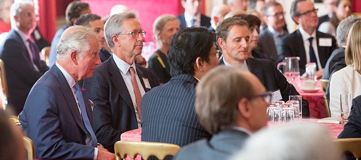 LONDON - UK - 11th July 2018. HRH The Prince of Wales hosts the Accounting for Sustainability, A4S Finance Leaders Summit at St James's Palace.

Photograph by Ian Jones Photography
Credit: Ian Jones