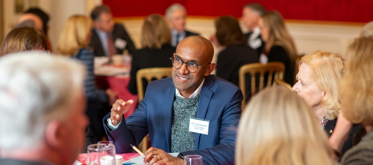 LONDON - UK- 29th Nov 2023. A4S, Accounting For Sustainability host a round table and panel discussion day at St James’s Palace, London.Photo by Ian Jones 