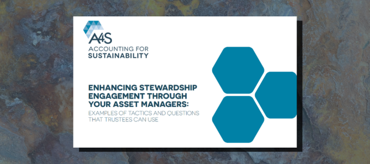 Enhancing stewardship - 1